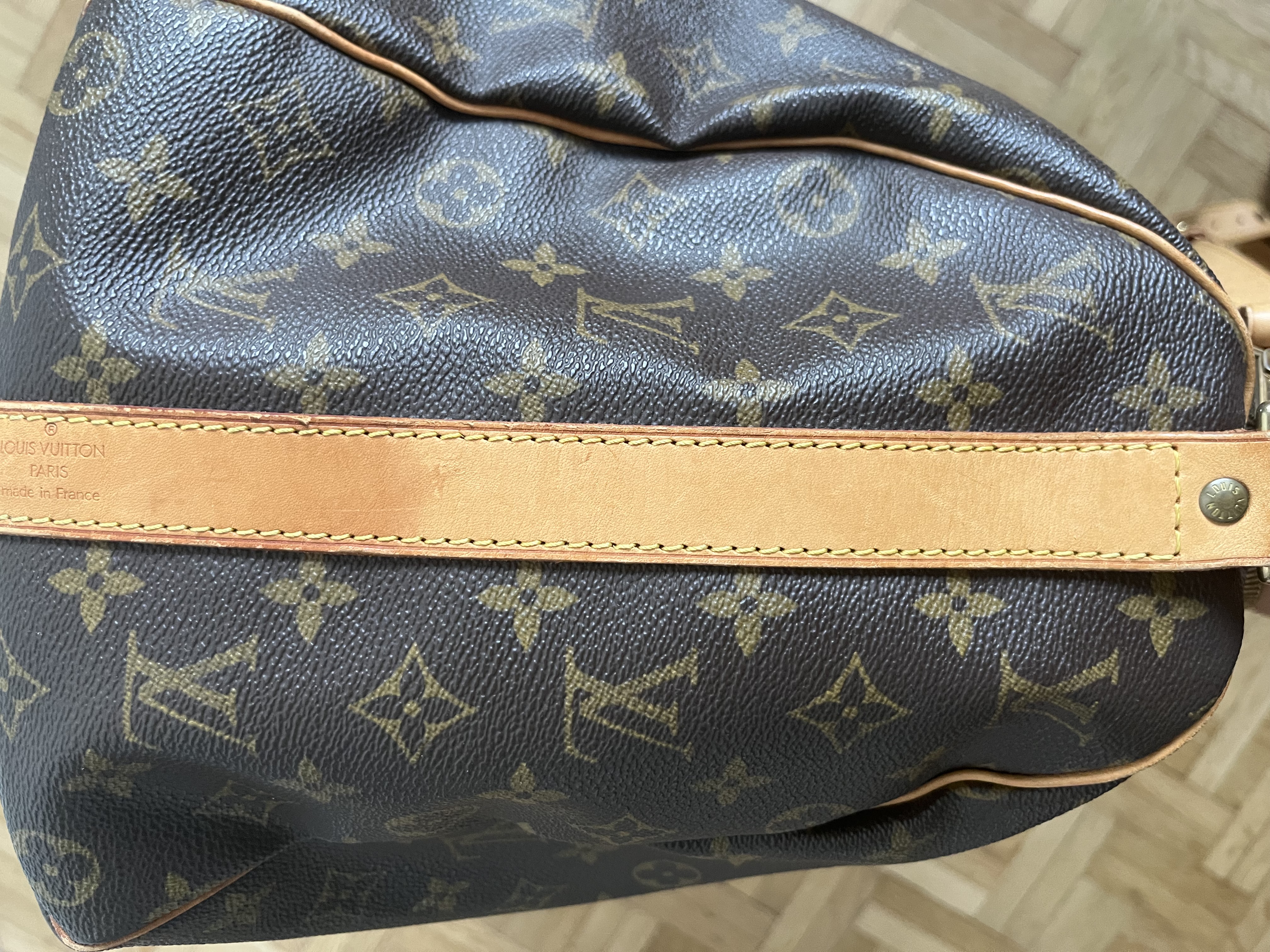Sac Louis Vuitton Keepall 55 - miniature 4
