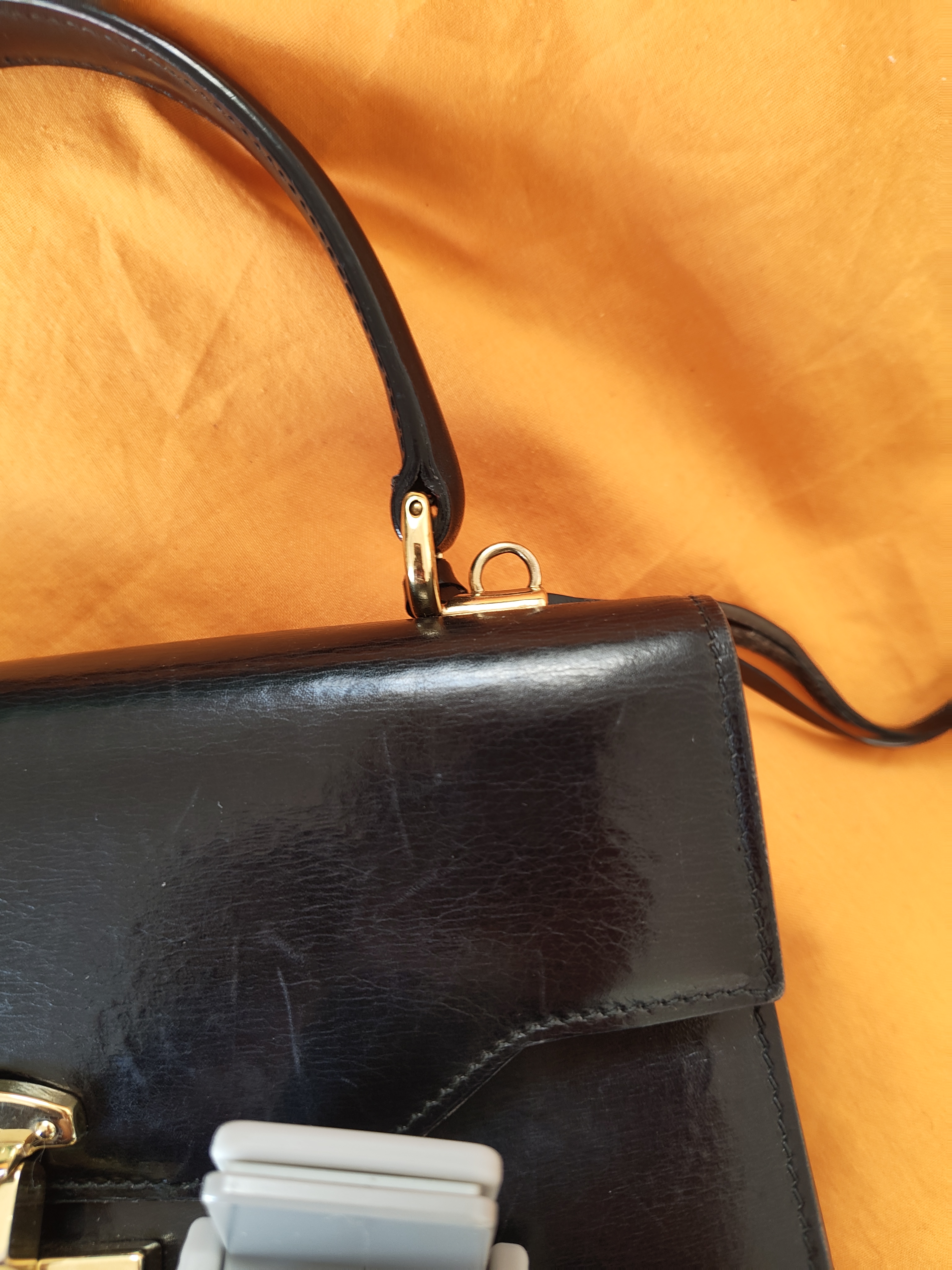 Sac Gucci Lady Lock (sac à poignée supérieure vintage) - miniature 3