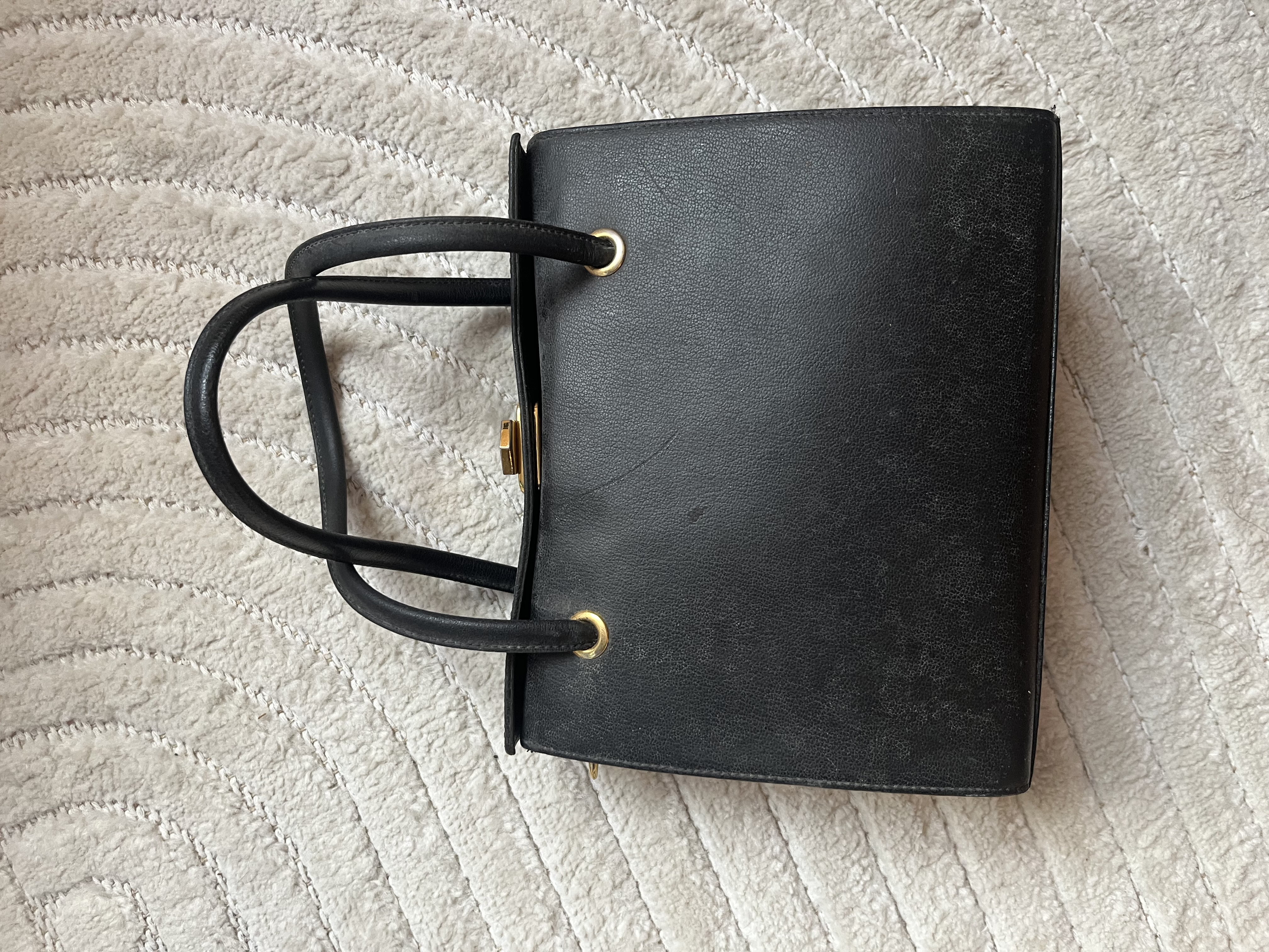 Sac Sonia Rykiel Sac à main vintage Sonia Rykiel à double anse et fermoir blasonné confie a Turn The Bags pour estimation - photo 1