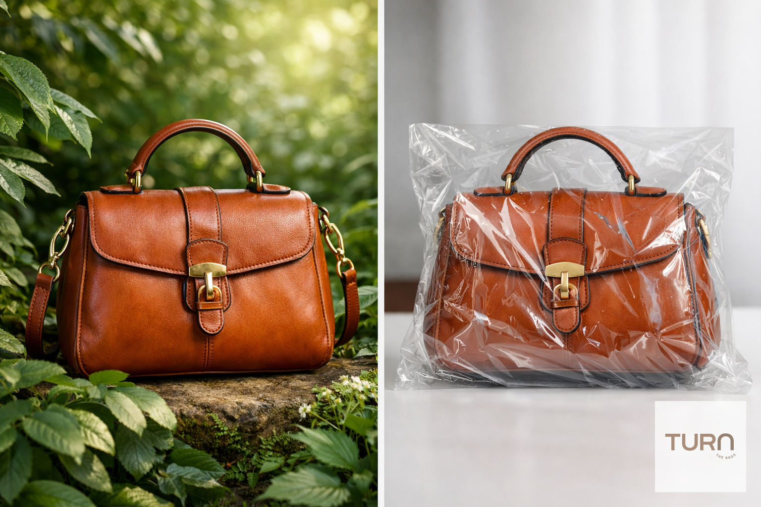 Empreinte Carbone Sac Luxe Restaure Vs Neuf | Turn The Bags