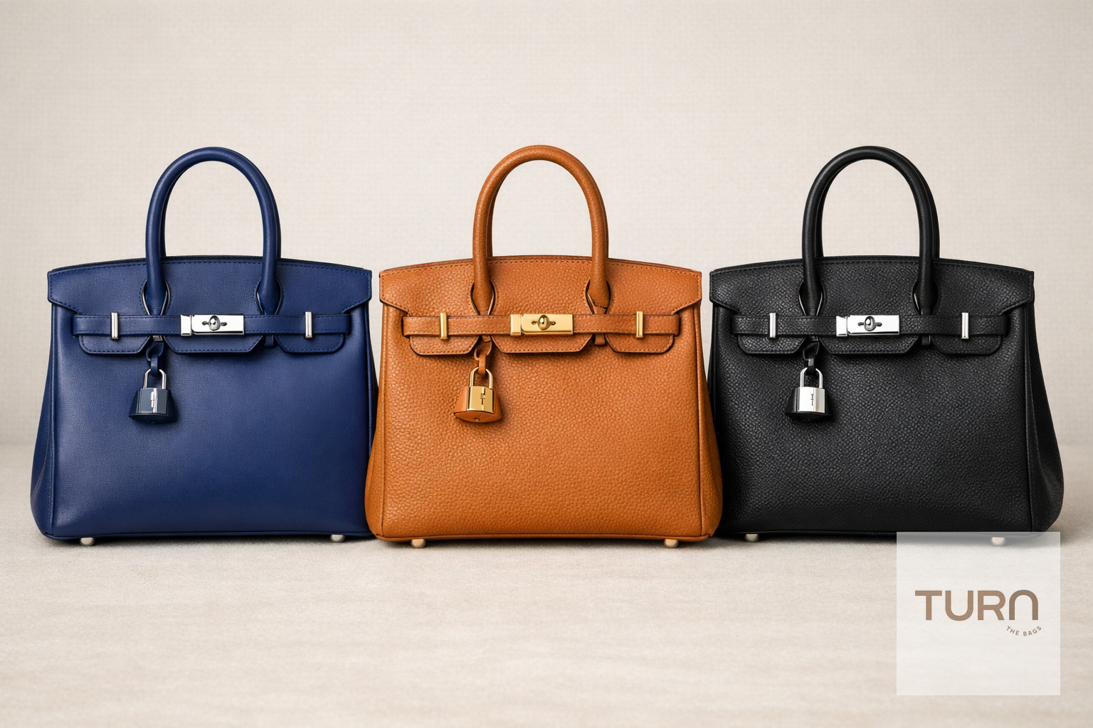 Collection Hermès Birkin en différents types de cuir Togo Swift et Epsom de maroquinerie pour la restauration de sacs en cuir de luxe Hermès
