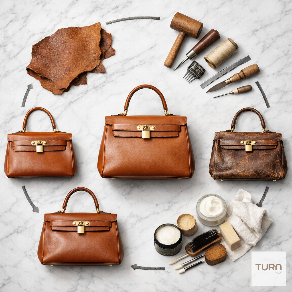 Mode Circulaire Restauration Sacs Luxe | Turn The Bags