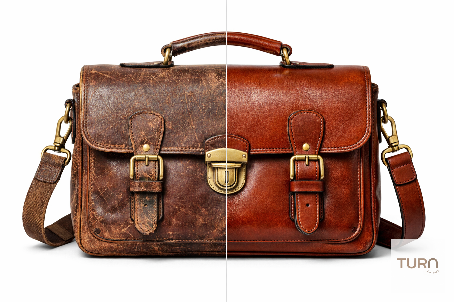 Renover Sac Vintage Aspect Neuf Avant Apres | Turn The Bags