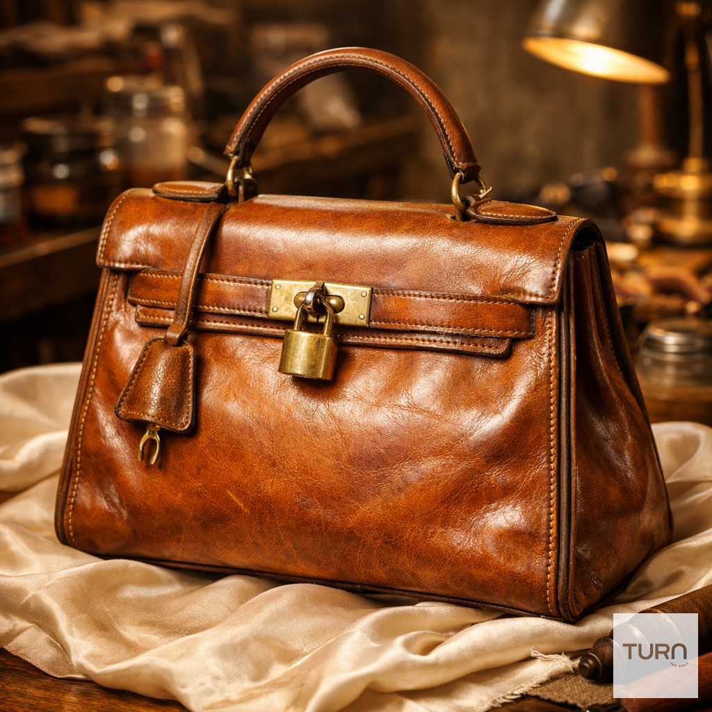 Restauration Hermes Kelly Vintage Annees 80 | Turn The Bags